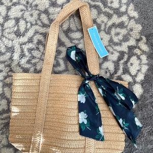 Draper James Everyday Straw Bag